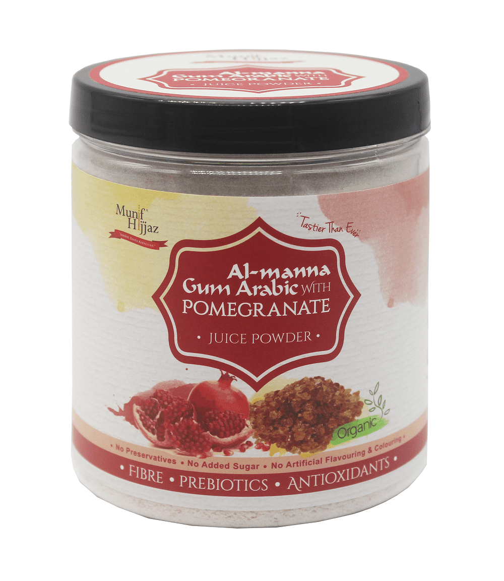 Al Manna Arabic Gum with Pomegranate