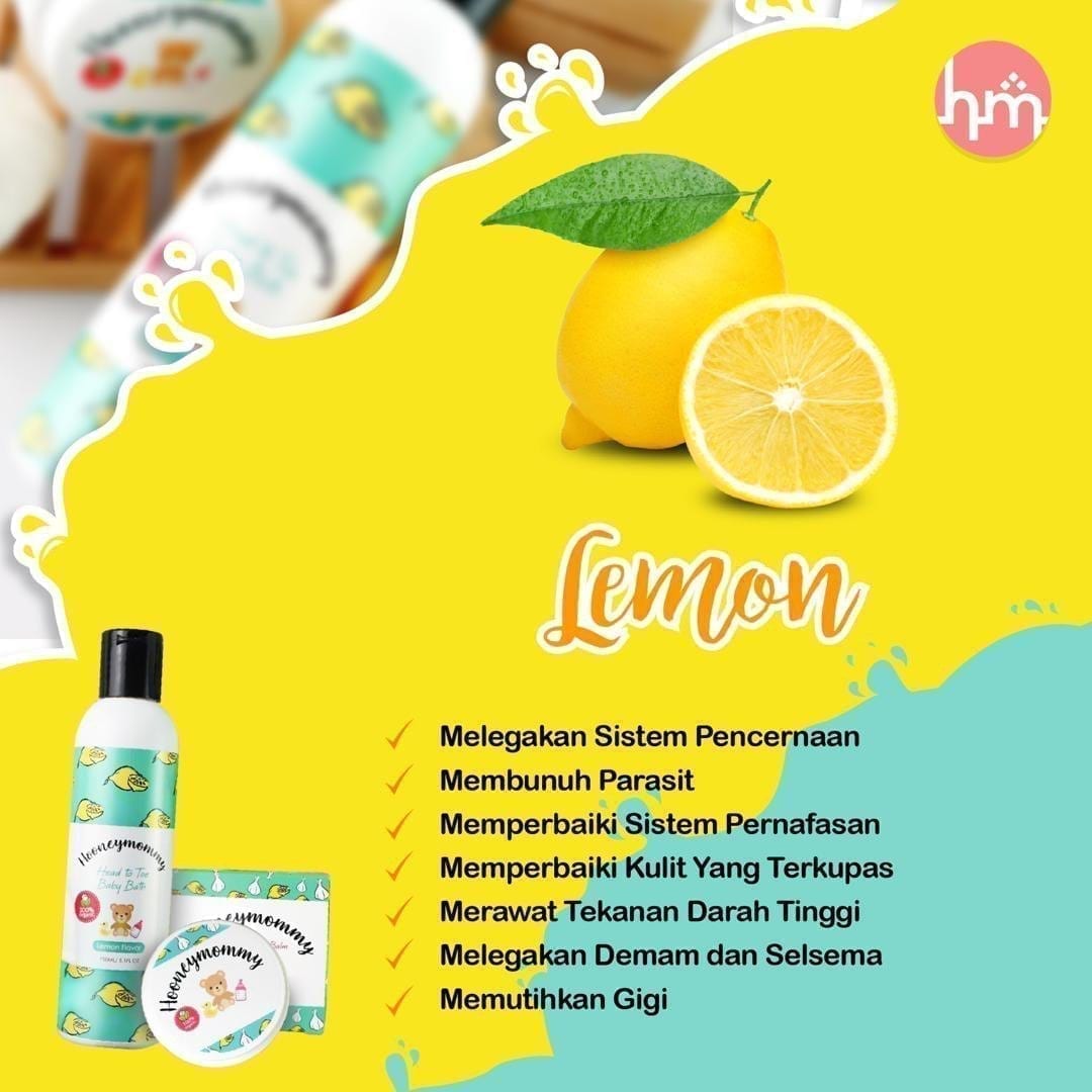 Hooneymommy Lemon Bath Balm