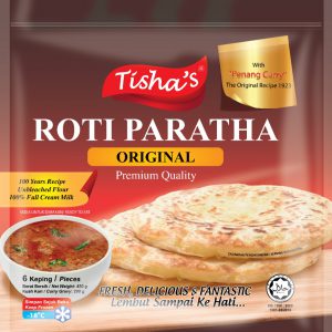 Tisha's Roti Paratha Original with Penang Curry