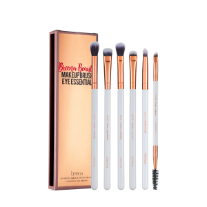 [Breena Beauty] Eye Essential Makeup Brush Kit : High Quality, Soft, Vegan Makeup Brushes Set / 6 pcs