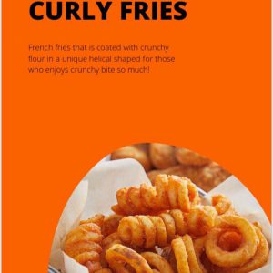 Curly Fries (1.8 Kg)