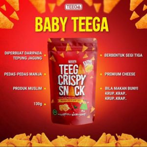 Baby Teega Crispy Snack Cheese