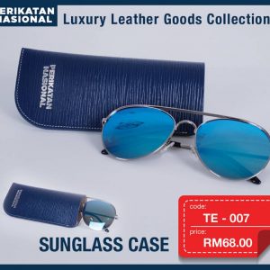 TE-007 Sun Glass Case 100% Calf Leather
