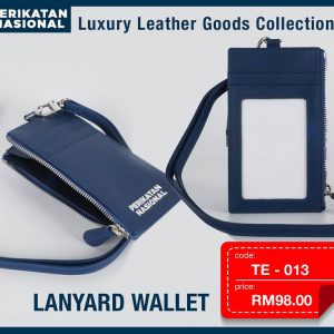 TE-013 Lanyard Wallet 100% Calf Leather
