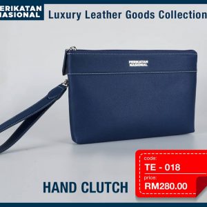 TE-018 Hand Clutch 100% Calf Leather