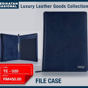 TE-020 File Case 100% Calf Leather