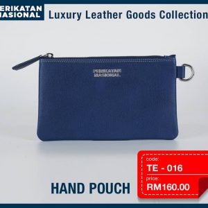 TE-016 Hand Pouch 100% Calf Leather