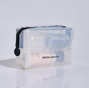 [Breena Beauty] Limited Edition Blending Pearl Pro Black: Bundle Of 3 + Makeup Sponge + Cleanser + Pod Case