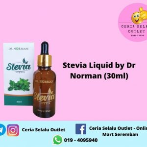 STEVIA LIQUID BY DR NORMAN (30 ml)