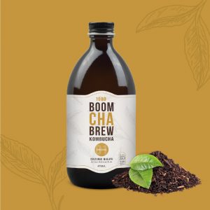 Boom Cha Brew Kombucha (Original Black Tea)