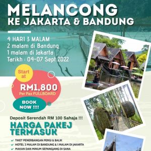 Pakej Jakarta -Bandung