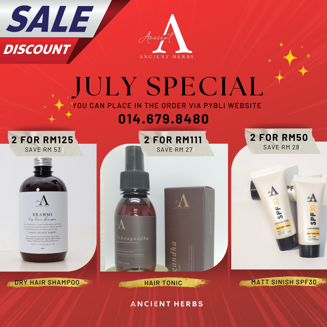 ANCIENT HERB JULY PROMO